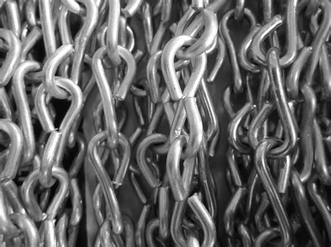 Chain Metal Texture Steel 8 Links Chains Stock Photo Texture X