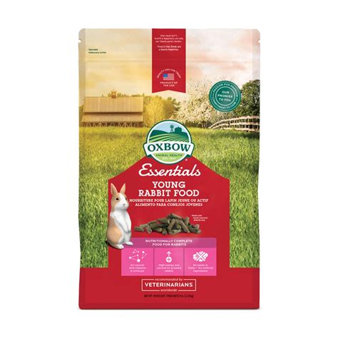 Although this is a quality rabbit diet, the price for 4 lbs. Oxbow Essentials Young Rabbit Food - Rabbit Food ...