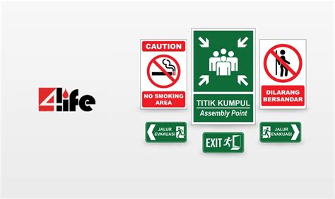 Safety Sign Alias Rambu Keselamatan 4Life Indonesia