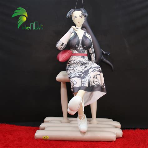 So Charming Design Hongyi Inflatable Anime Girl Custom Inflatable Doll