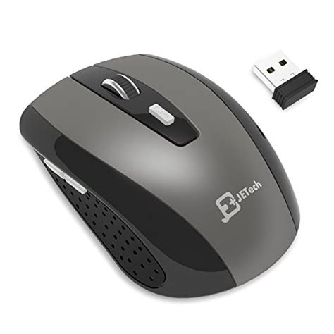 Jetech 24ghz Wireless Mobile Optical Mouse With 6 Buttons 3 Dpi