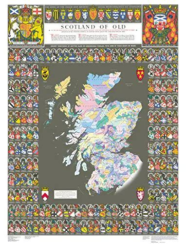 Map Of Scottish Clans