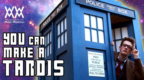 How To Build A Tardis Limited Tools Needed Free Plans Youtube