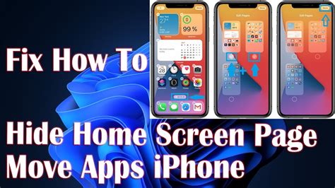 Hide Home Screen Pages And Move Apps On Your Iphone 2 Fix How To