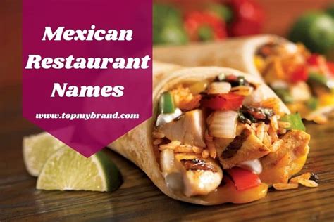 900 Mexican Restaurant Names 2024 Topmybrand