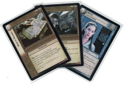 Lord Of The Rings Ccg Realm Of Elf Lords 3x Rare Cards Freie Auswahl