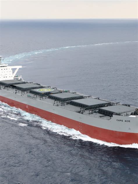 K Line Takes Delivery Of Bulk Carrier Cape Ace Transport K Line