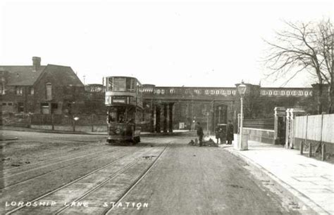 Lordship Lane Station Dulwich C 1910 Southwark Galleries Forest