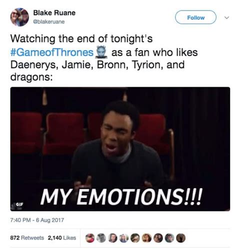 43 funny twitter reactions from the latest “game of thrones” episode that will make you laugh