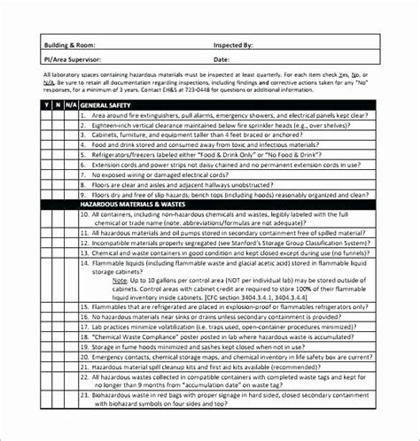 Checklist for disc brake and break pads inspection. Vehicle Safety Inspection Checklist Template | Latter ...