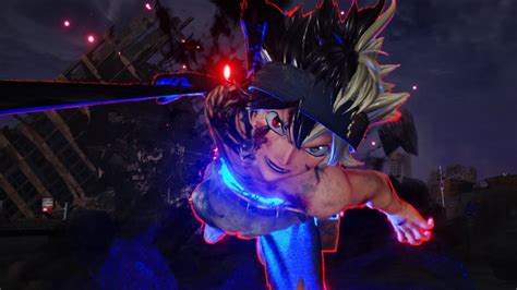 Jump Force New Asta Black Clover Gameplay Youtube