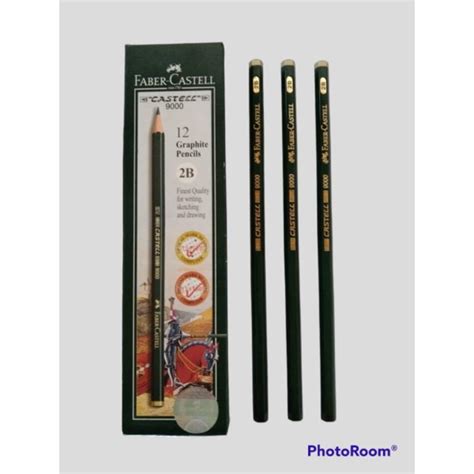 Jual Faber Castell 9000 Graphite Pensil 2b Shopee Indonesia