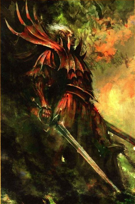 Vlad Von Carstein Warhammer In 2019 Gothic Fantasy Art Warhammer