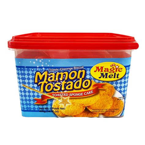 Magic Melt Toasted Sponge Cookie In Tub Mamon Tostado 1411oz Just
