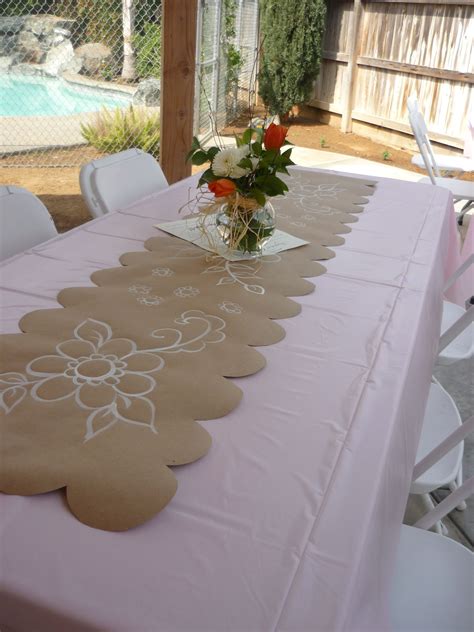 Decorative Table Paper Roll Table Decoration