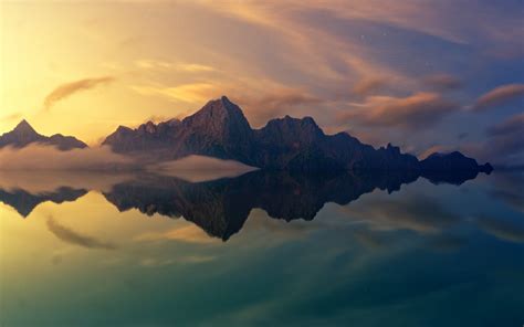 Wallpapers Hd Mountains Reflections