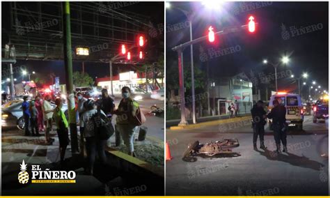 Video Chocan Moto Y Autom Vil Particular En Bulevar Benito Ju Rez De