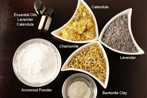 To make diy body powder, you will need natural herbal powders and clays. Natural Homemade Baby Powder | Recipe | Baby powder, Natural baby, Natural body powder