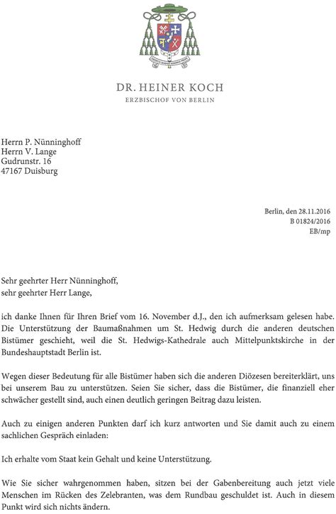 Sicherlich erinnerst du dich noch an… • den sitzungssaal der gemeinderäte. Offener Brief aus dem Bistum Essen an den Erzbischof - freunde-hedwigskathedrale.de