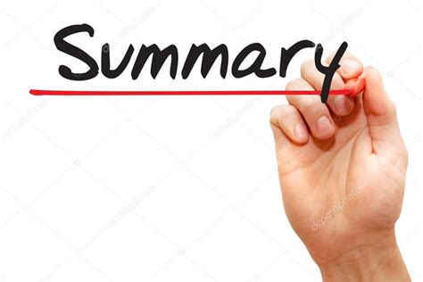 Hand Writing Summary Business Concep — Stock Photo © Dizanna 66079571