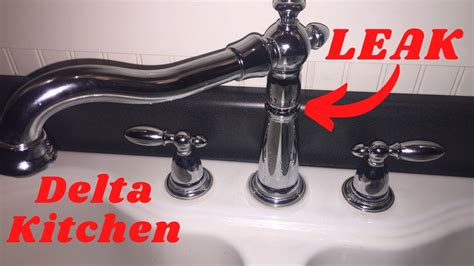 How To Repair Leaking Delta Kitchen Faucet Things In The Kitchen