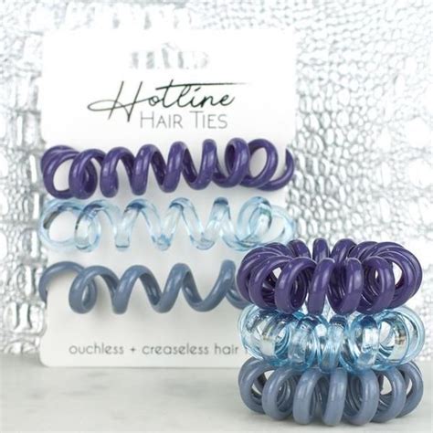 moonlight xl hair tie set too sassy boutique llc creaseless hair ties hair ties metallic hair