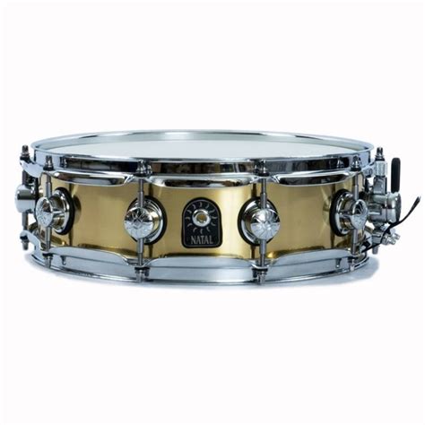 Disc Natal Brass Piccolo 14 X 4 Snare Drum Gear4music