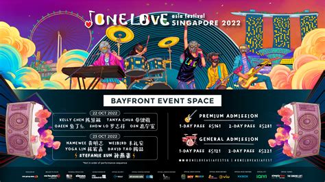 One Love Asia Festival 2022 Admission Pass Singapore Kkday
