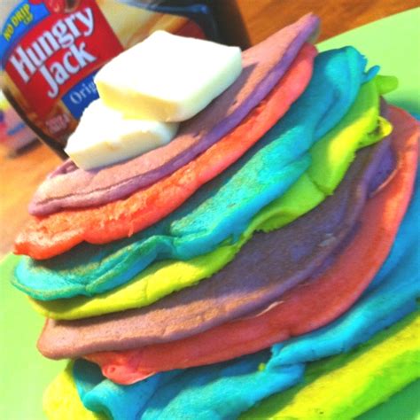 To prepare, you'll need to get a bowl of flour, water, a mixing tool, and your preferred neon food coloring. Neon food coloring pancakes! Fun!! | Parties and other ...