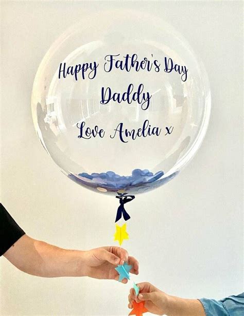 Create Your Personalised Confetti Bubble Balloon Arriving Inflated Via
