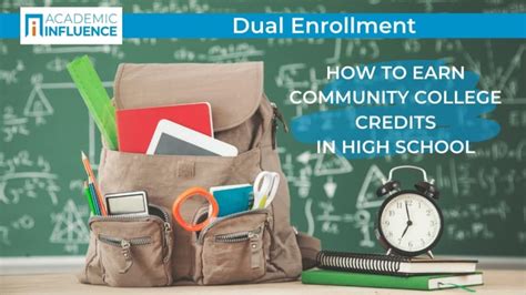 Dual Enrollment How To Earn Community College Credits In High School