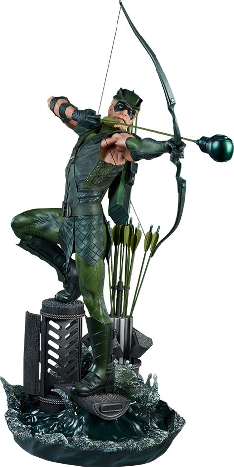 Green Arrow Statue Sideshow Ex Heldenshop
