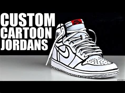 Best jordan drawing vector images stocks and cartoon jordan shoes png transparent jordan sho. CUSTOM CARTOON JORDANS !! (TUTORIAL)