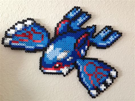 Kyogre Perler Sprite By Toriroz On Deviantart