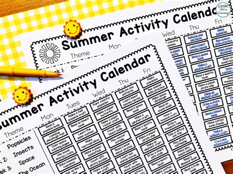 Summer Fun Printable Preschool Summer Activity Calendar Laptrinhx News