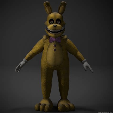 My Springbonnie Model From Into The Pit Showcase Fivenightsatfreddys