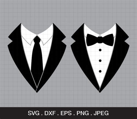 Wedding Tuxedo Svg Tuxedo Cut Files For Silhouette Files For Cricut