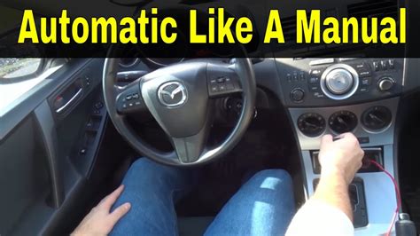 How To Drive An Automatic Car Like A Manual Driving Tutorial Youtube