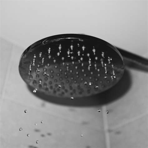 Vsco Artsandculture Shower Blackandwhite Monochrome Water Droplets Flash Otji