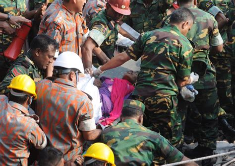 Woman Being Rescued From The Bangladesh Rubble After Days Is Nothing