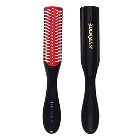Denman Classic Styling Brush 5 Row D14 Hair Brush For Separating