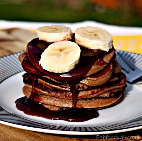 3 Ingredient Banana Nutella Pancakes Fab Food 4 All