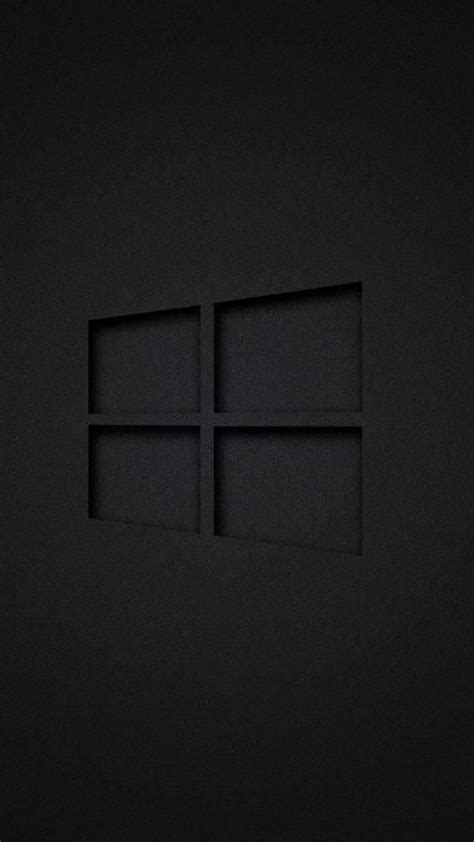 1080x1920 Windows 10 Windows Computer Dark Simple Background For
