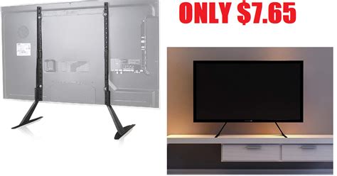 Wali Tv Stand Table Top For Most 22 To 65 Tvs Only 765 Free