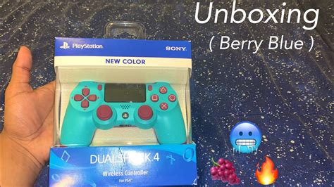 Jetzt schnell zum shop & bestellen! UNBOXING The New BERRY BLUE PS4 Controller - YouTube