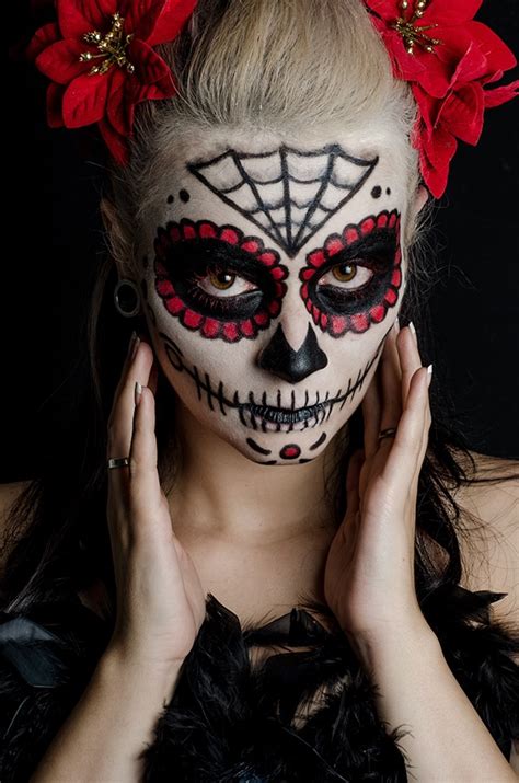 Photography La Catrina Sugar Skull Makeup On Behance