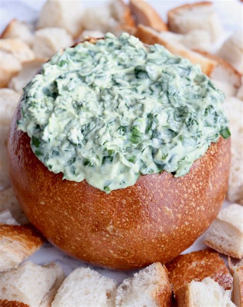 Classic Spinach Dip Six Vegan Sisters