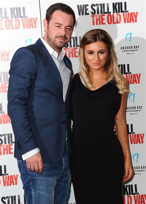 love island danny dyer admits he proper misses daughter dani as he tweets his pride