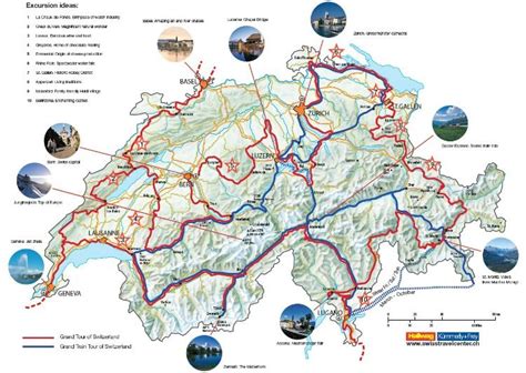 Grand Tour Da Suíça Ajuda Para Planejar O Seu Roteiro