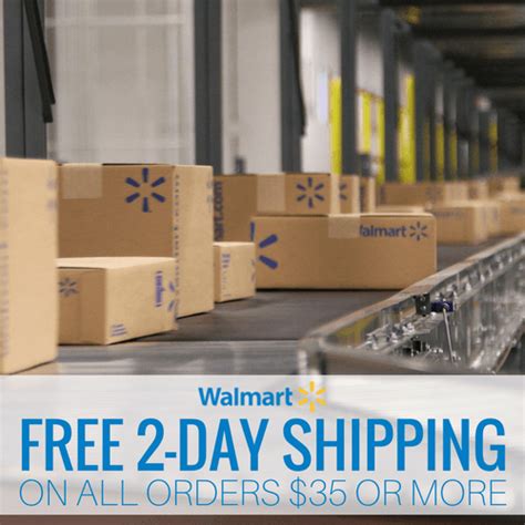 Walmart Free 2 Day Shipping On All Orders Of 35 Or More